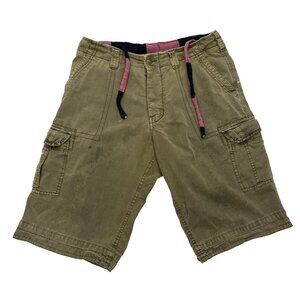 Canterbury Of New Zealand Played In Heaven Worn Distressed Cargo Shorts Mens 30